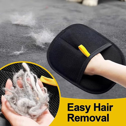 Hair Remover Brush Pet Hair Remover Gloves Deshedding Brush Glove for Dog Cat Rabbit with Long/Short/Curly Hair